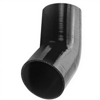Coupleur réducteur droit en silicone pour modification de l'admission d'air du moteur