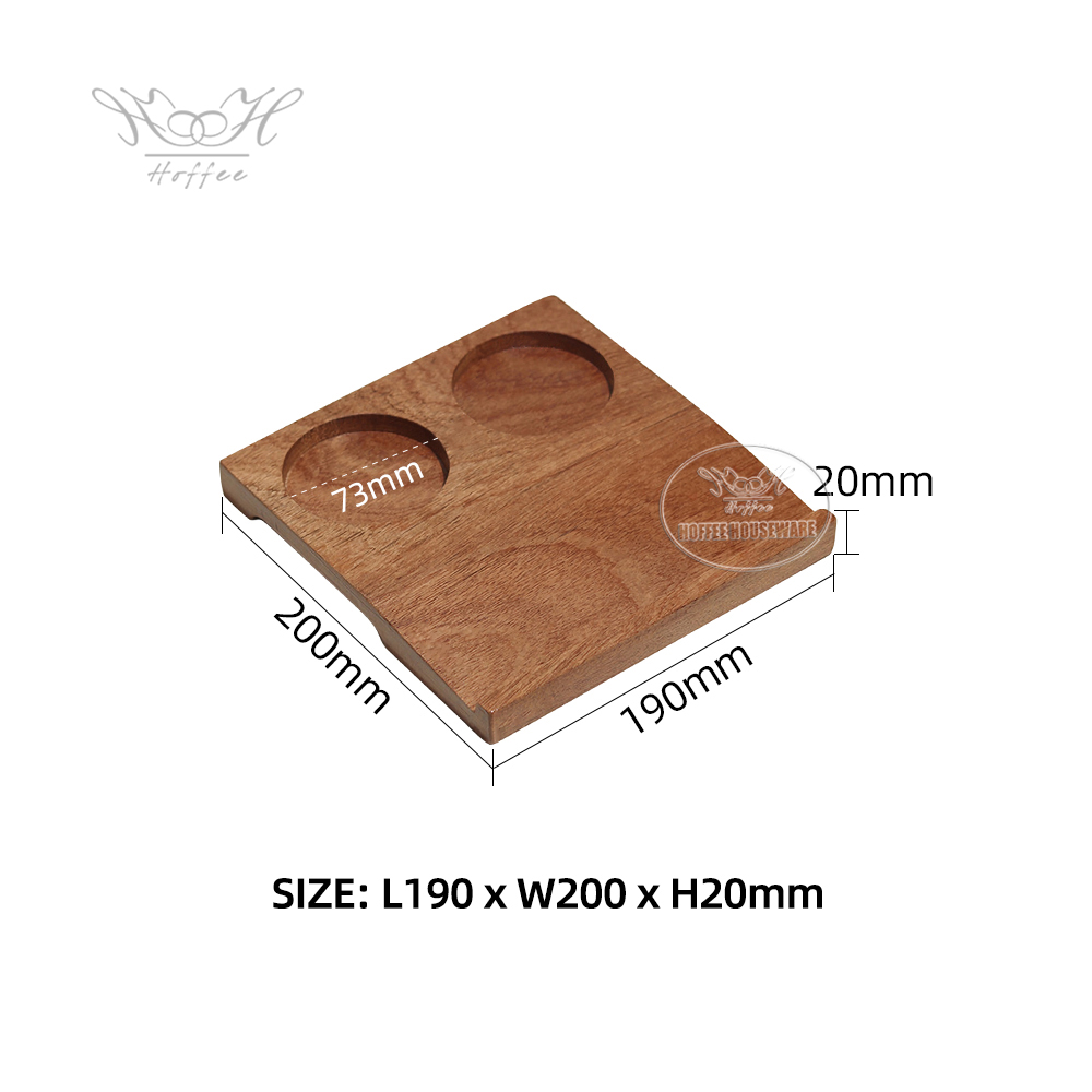 2-Cup Sapele Wood