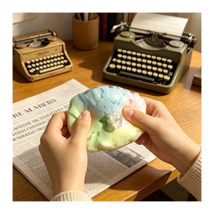 Petroleum Jelly Moldable Fidget Ball Smooth Shaping Relief Squishy Decorative Desktop Therapy Tool Portable Compact - Product Image 3