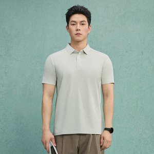 เสื้อโปโลแขนสั้นแบบลำลอง น้ำหนัก 180 กรัม ป้องกันแบคทีเรีย สำหรับทุกเพศ พิมพ์โลโก้ตามสั่ง ปรับแต่งโลโก้ได้ เสื้อโปโลชาย - Product Image 2