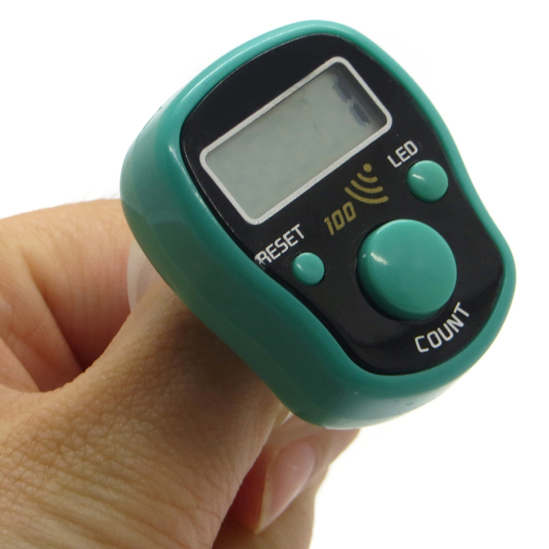 Digital tasbih fabric meter counter electronic