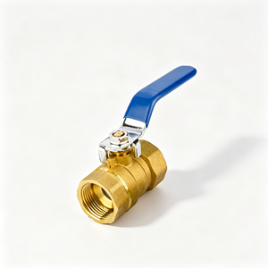 Robinet à bille monobloc en acier inoxydable SS316, filetage femelle NPT BSP, pour coupure de conduite d'eau, avec levier, passage plein, étanche, ensemble de pose - Product Image 1