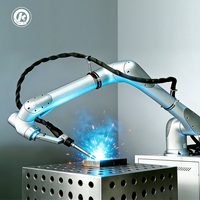 Brazo Robótico Industrial de 6 Ejes, Posicionador de Coordinación, Soldadura Láser Totalmente Automatizada, Repetibilidad de 0.03 mm, Motor Servoeléctrico