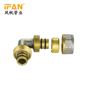 Chine Fournisseurs 16mm 20mm 16x 1/2 pouces En Laiton Pex Raccord Femelle En Laiton Coude Tuyaux <span class=keywords><strong>Per</strong></span> - Product Image 4
