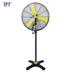 36inch New Design BLDC Full Sealed Motor Energy Saving industrial oscillation pedestal fan for warehouse factory use