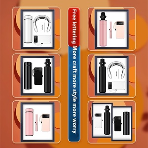2025 Corporate <strong>Gift</strong> Ideas Customizable Business Logo 3-in-1 Vacuum Flask Neck Massager Capsule <strong>Umbrella</strong> Luxury Wedding <strong>Gift</strong> <strong>Set</strong> - Product Image 2