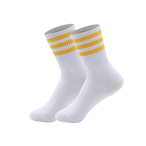 Custom Spring Solid MID Calf <b>Polyester</b> Sports <b>Socks</b> for Students Running-Sweat-Absorbent Breathable - Product Image 4