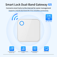 Bluelock G2 G3 G3P G4 G5 G6 WiFi Gateway 2.4G/5G Puente para Cerradura Inteligente, Centro de Control Remoto a través de la App TTLock para Hotel y Airbnb