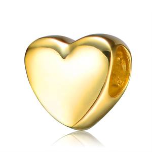 925 Sterling <b>Silver</b> Stamping Jewelry <b>Charm</b> Blanks Engravable Heart <b>Charm</b> Fit Snake <b>Bracelet</b> - Product Image 2