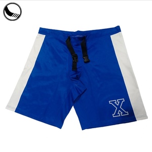 Shorts de hockey sur glace personnalisés en sergé brodé 100 % polyester – Couvre-pantalons de hockey – Coque de pantalon de hockey - Product Image 1