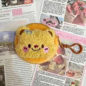 กระเป๋าใส่เหรียญตุ๊กตาหมีน่ารักแบบเรียบง่าย พวงกุญแจน่ารัก กระเป๋าใส่บัตรผู้หญิง กระเป๋าใส่เหรียญ ขายส่งสำหรับของขวัญส่งเสริมการขาย - Product Image 3