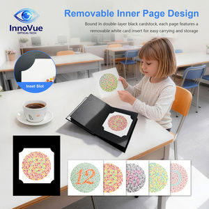 ชุดทดสอบการมองเห็นสีแบบอิชิฮาระ InnoVue Opto IB-1 สำหรับการตรวจภาวะตาบอดสีในหนังสือ  แบบกระดาษสั่งทำพิเศษ  ใช้งานได้ 1 ปี - Product Image 3
