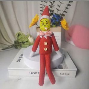 Muñeco de Elfo Navideño 2025 en Oferta, Adornos de Monstruo Verde Grinch, Colgante de Decoración Navideña, Regalos de Navidad, Juguetes Grinch - Product Image 2