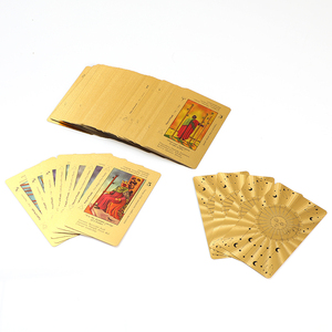 Crea tu Propio Diseño Hermoso y Clásico con Significados Astrológicos, Caja de 78 Cartas del Tarot con Borde Dorado y Folleto - Product Image 2