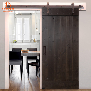 <span class=keywords><strong>Porte</strong></span> de grange rétro en bois massif, laissant le temps de couler doucement dans le grain du bois - Product Image 5
