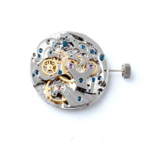 Reloj Cronógrafo Personalizado con Corona de Rosca, Movimiento <span class=keywords><strong>Seagull</strong></span> ST1901, Reloj Automático Cronógrafo para Hombre - Product Image 6