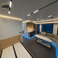 Maison préfabriquée en capsule spatiale détachable, maison mobile, maison à 2 chambres, capsule spatiale préfabriquée miniature