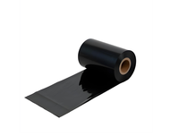 Pita Transfer Termal 110mm*450m untuk Printer Label Warna, Kompatibel dengan Stiker Barcode Wax Resin Karbon untuk Pengemasan
