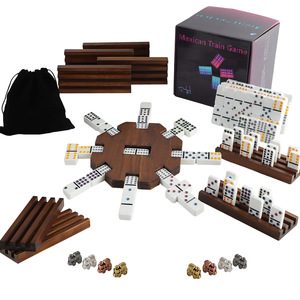 2025 chaud mexicain Train crâne carte rami et dominos <span class=keywords><strong>jeu</strong></span> <span class=keywords><strong>de</strong></span> <span class=keywords><strong>société</strong></span> ensemble jeux d'échecs intrigants - Product Image 1