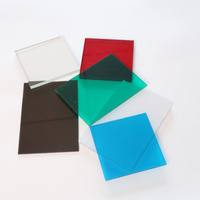 Panneaux plats en polycarbonate massif de 4 mm, style design moderne, prix direct usine, pour applications hôtelières