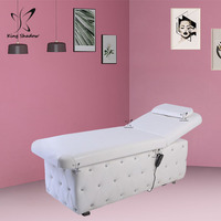 Lit de luxe pour Salon de beauté, chaise d'extension de cils, Table de beauté rose pour le visage, lit de Massage