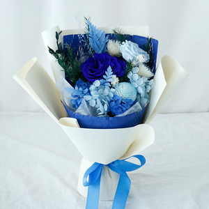 Bouquet di Fiori Eterni per San Valentino, Rosa per Proposta di Matrimonio, <span class=keywords><strong>Regalo</strong></span> per <span class=keywords><strong>Compleanno</strong></span> della <span class=keywords><strong>Fidanzata</strong></span> o Festa della Mamma - Product Image 2