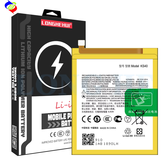 KS40 3000mAh 4.4V Polymer Lithium Battery for Moto E6 Play US XT2029 XT2029-1 Mobile Phone Battery