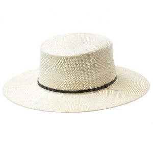 Luxury White <b>Boater</b> Sisal <b>Straw</b> <b>Hats</b> for Men and Women for Summer Party Travel Fishing Outdoor Casual Use - Product Image 2