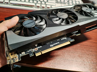 Carte graphique d'occasion Gigabyte Magic Eagle RTX 3060 12 Go GDDR6 pour ordinateur de bureau, refroidissement par ventilateur, jeux et montage vidéo