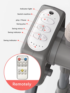 <span class=keywords><strong>Culla</strong></span> Elettrica Multifunzione per Neonati, Sedia a Dondolo, Lettino di Lusso con Musica e Zanzariera - Product Image 4