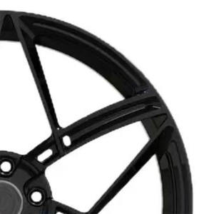 Rueda de coche de pasajeros caliente 18 19 20 21 22 pulgadas llanta de coche de aluminio forjado negro para <span class=keywords><strong>Mercedes</strong></span> W221 W201 W126 <span class=keywords><strong>Cla</strong></span> W124 Amg - Product Image 6