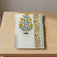 Nappe rectangulaire lavable pour événements, repas de Thanksgiving, en coton imprimé à la main, multicolore, de qualité supérieure, neuve