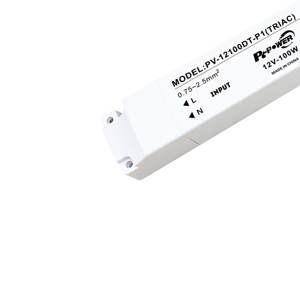 100W Plastic CV Triac Dimmable High Efficiency <b>Led</b> <b>Driver</b> 100-240V AC-DC <b>12V</b> 24V IP20 Indoor Flicker Free CE Certified <b>LED</b> - Product Image 5