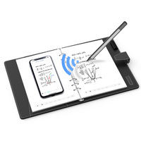 Bloc-notes électronique numérique effaçable A5 en PU avec stockage cloud, stylo intelligent et application, MOQ 1