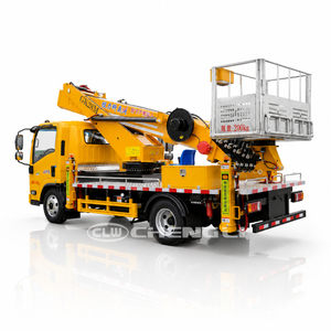 Iisuzu 28m High Reach Bucket Truck Light Duty Aerial Work Platform with 6 Section Telescopic Boom - Product Image 4