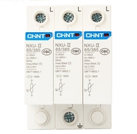 Parafoudre SPD 10kA 40kA 60kA 65kA 100kA 1P 2P 3P 4P P1P+N, 3P+N 275VAC 320VAC 385VAC 440VAC 460VAC NXU-IIG 20kA/385V 2P