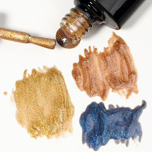 Kutek Gel bunglon, Kutek Gel desain kuku bunglon ajaib kristal berlian Label pribadi pelangi dengan bubuk Glitter - Product Image 1