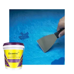 Dessini floor waterproof adhesive flexible waterproof coating used for swimming pool and basements