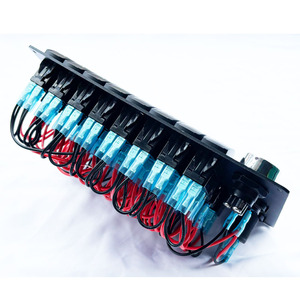 Panel de interruptor protector de sobrecarga 16 Gang impermeable 12/24V <span class=keywords><strong>para</strong></span> barco marino y camión - Product Image 4