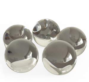 Em Ações Dia1mm Dia2mm Dia3mm Dia4mm Quartz N-BK7 LaZF JGS1 Lente De Bola Redonda De Sílica De Fusa UV Safira - Product Image 2