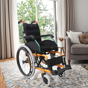 Silla de Ruedas Manual Ligera para Niños con Necesidades Especiales, Parálisis Cerebral, Cochecito para Bebés, Silla de Ruedas para Niños, Venta de Fábrica - Product Image 1