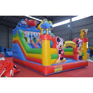 Château gonflable commercial sur le thème <span class=keywords><strong>Mickey</strong></span> Mouse <span class=keywords><strong>Maison</strong></span> de rebond pour enfants avec <span class=keywords><strong>toboggan</strong></span> Château gonflable pour enfants - Product Image 2