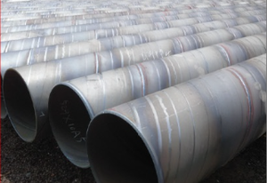 Tuyau de structure en acier au carbone à paroi épaisse soudé en spirale SSAW, norme ASTM A252, avec service de découpe pour pieux - Product Image 5
