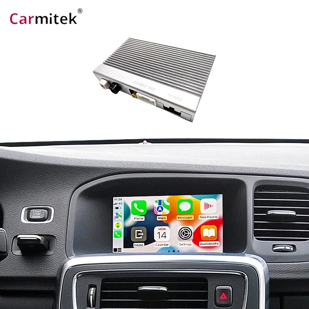 Wireless Apple CarPlay Multimedia Android Auto Interface Decoder for Volvo S60L 2014-2017 AirPlay Mirror Link Youtube Car Play