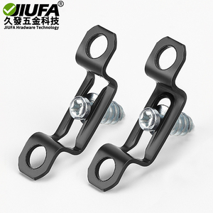 Jiufa Concealed Connector 2 In 1 Furniture Hardware For Woodworking <b>Shelf</b> Support - Product Image 2