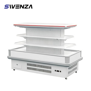 Swenza 360 ° lạnh đảo merchandiser thương mại siêu thị mở hiển thị tủ đông - Product Image 1