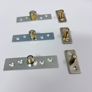 Positionneur de porte coulissante, roulement à rouleaux en cuivre, design minimaliste, antirouille, pour accessoires de quincaillerie de porte en bois - Product Image 4