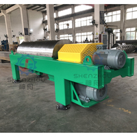 LW220 3-Phase Decanter pemisah sentrifugal baja tahan karat lumpur Dewatering air minyak zaitun pemisah cairan padat CE