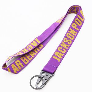 Custom Museum Art Exhibition <b>Lanyard</b> ECO Friendly Jacquard Neck Strap with Heavy Duty Metal Hook for ID Badge Holder <b>Lanyards</b> - Product Image 3