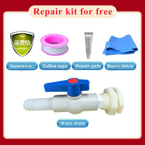 LVJU 1000 litri in metallo acquario 2x1x0.5m 264 galloni 3.3x3.3 'x 1.6' laghetto - Product Image 6